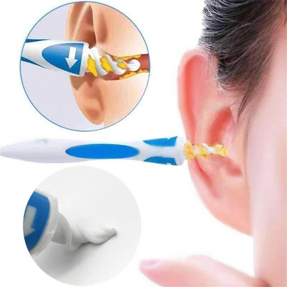 16-Piece Silicone Spiral Ear Wax Removal Set | Adults & Kids