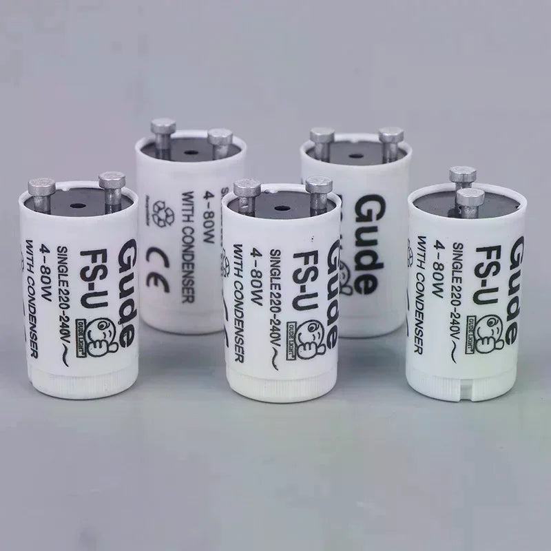 Condensor Single 220V-240V 4-80W Fluorescent Lamp Starter FS-U 25X TL