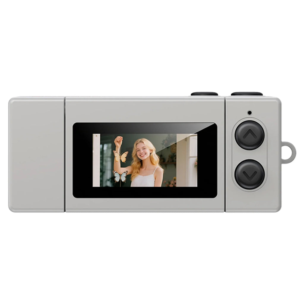 Retro Small Video Recorder Camcorder 1080P Portable Thumb Camera