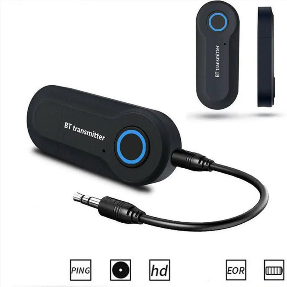 Bluetooth 4.0 Audio Transmitter – 3.5mm Adapter for TV & PC