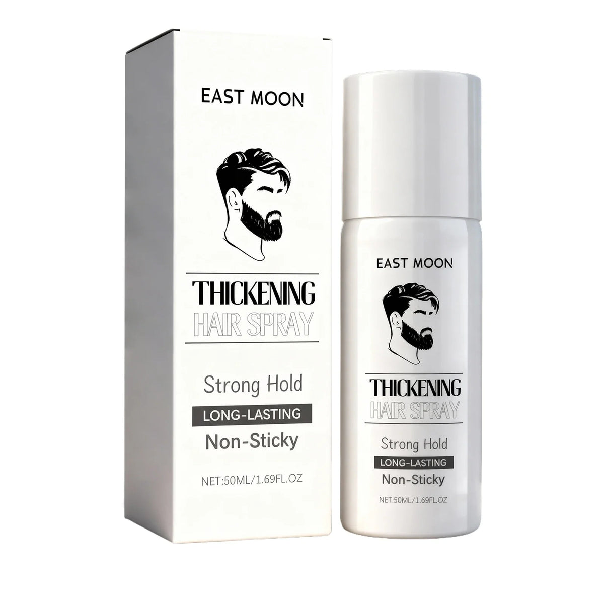 East Moon Men's Volumizing Hair Styling Spray 50ml