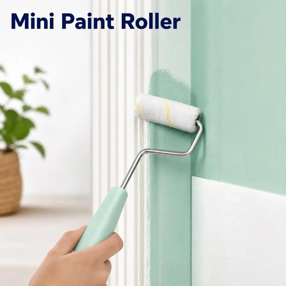 11-Piece Mini Paint Roller Set – Trim, Cabinets & Detail Work