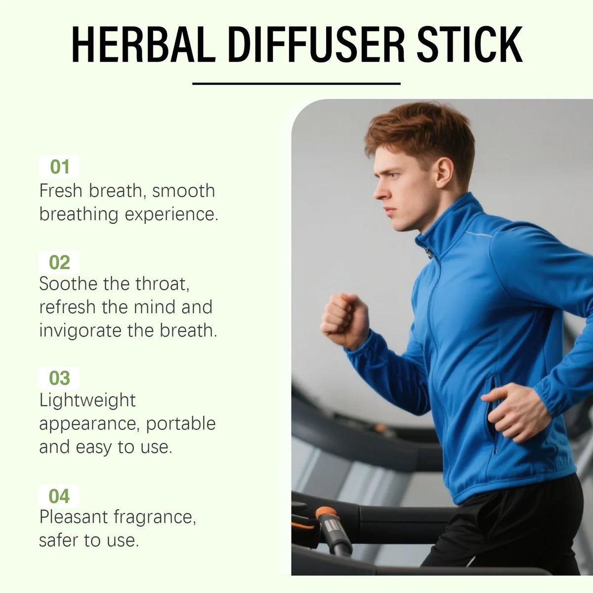 Herbal Diffuser Pen | Plant Extract Aromatherapy Inhaler Stick