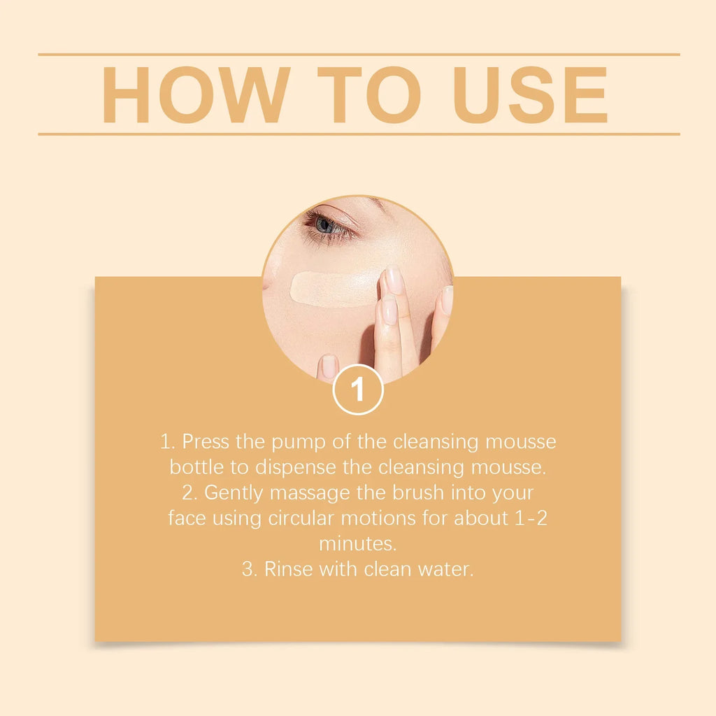 Jaysuing Turmeric Cleansing Mousse | Deep Pore Facial Cleanser