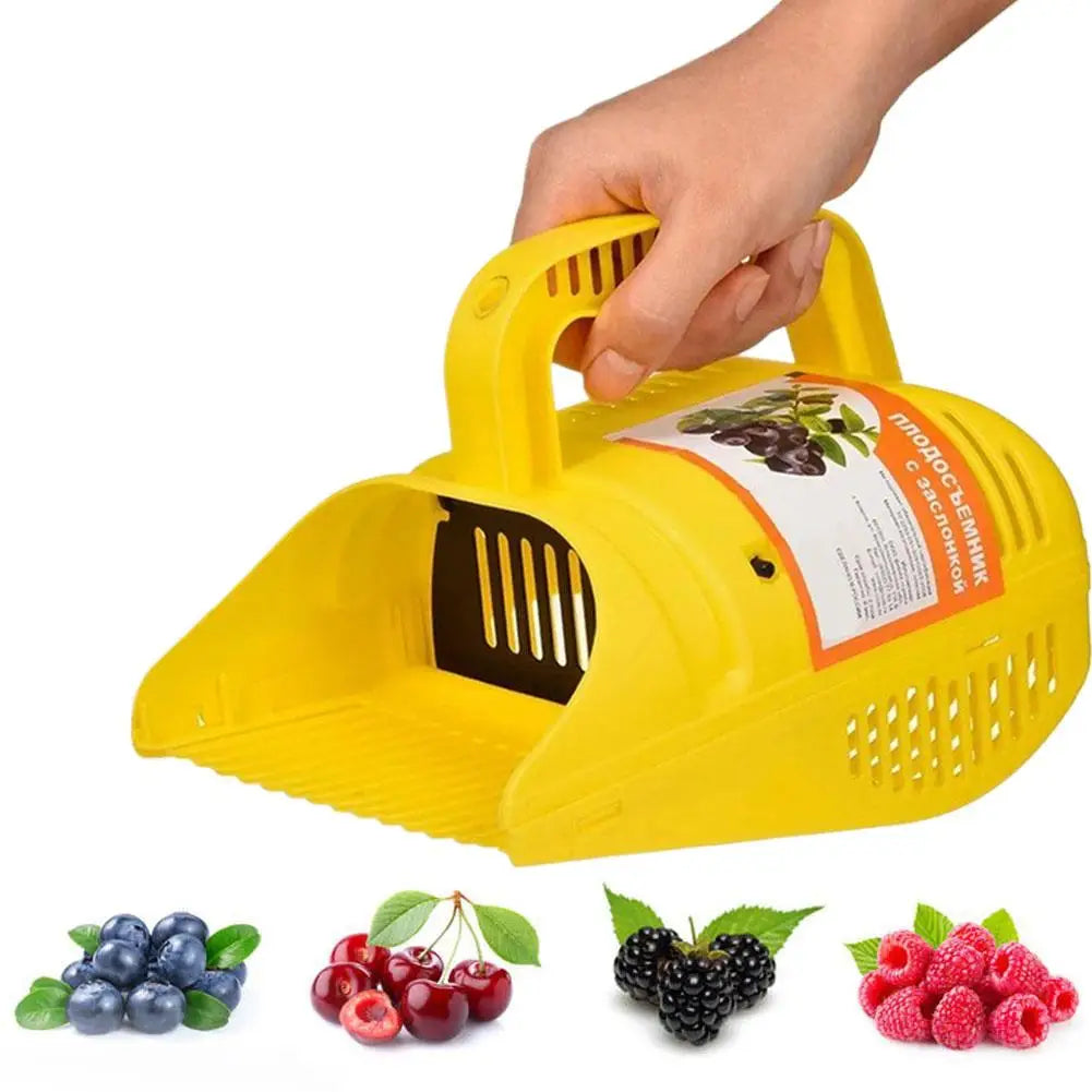 Blueberry Picker Rake – Lightweight Fruit Harvester Scoop Tool
