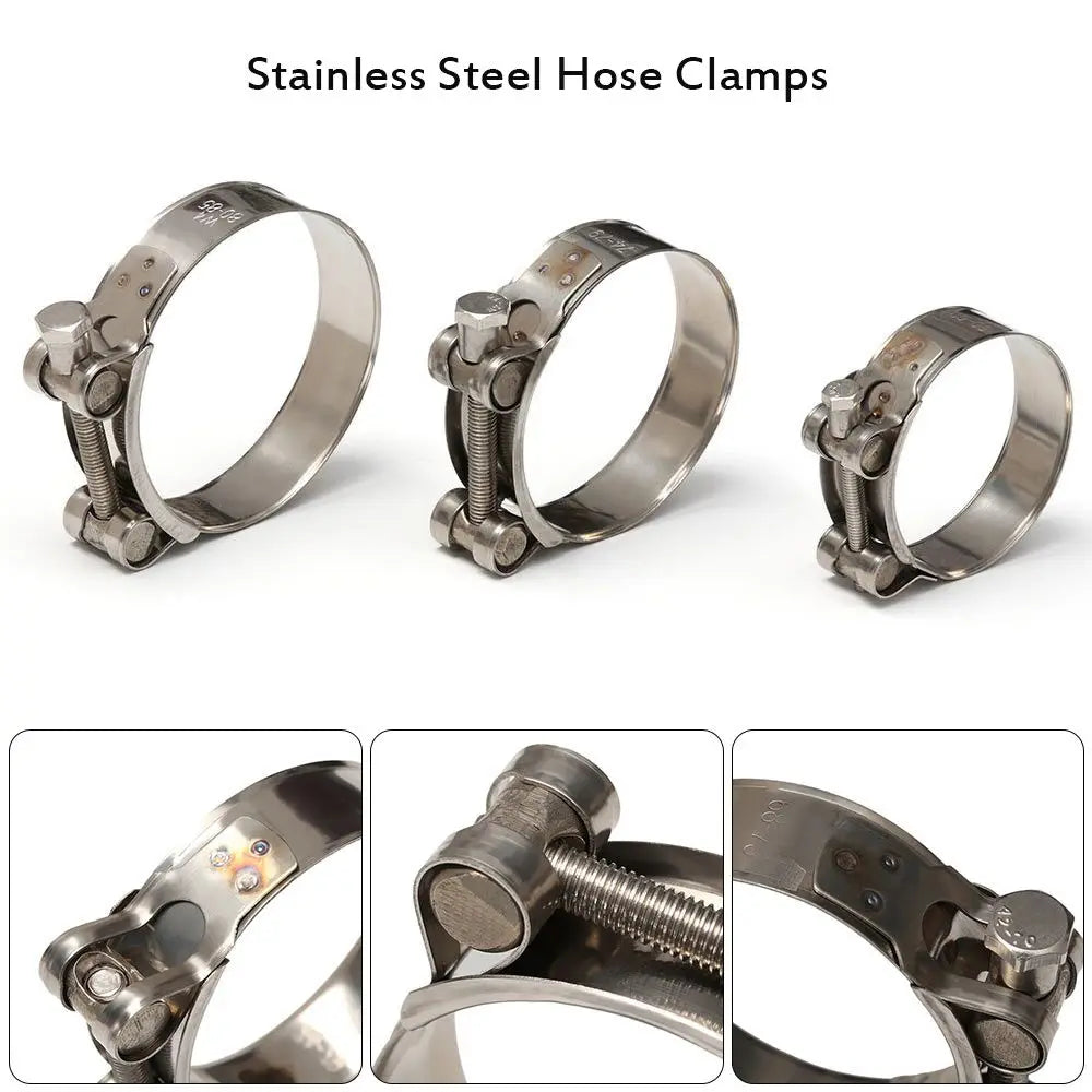 Stainless Steel Hose Clamps – Fuel, Air & Water Pipe Fasteners