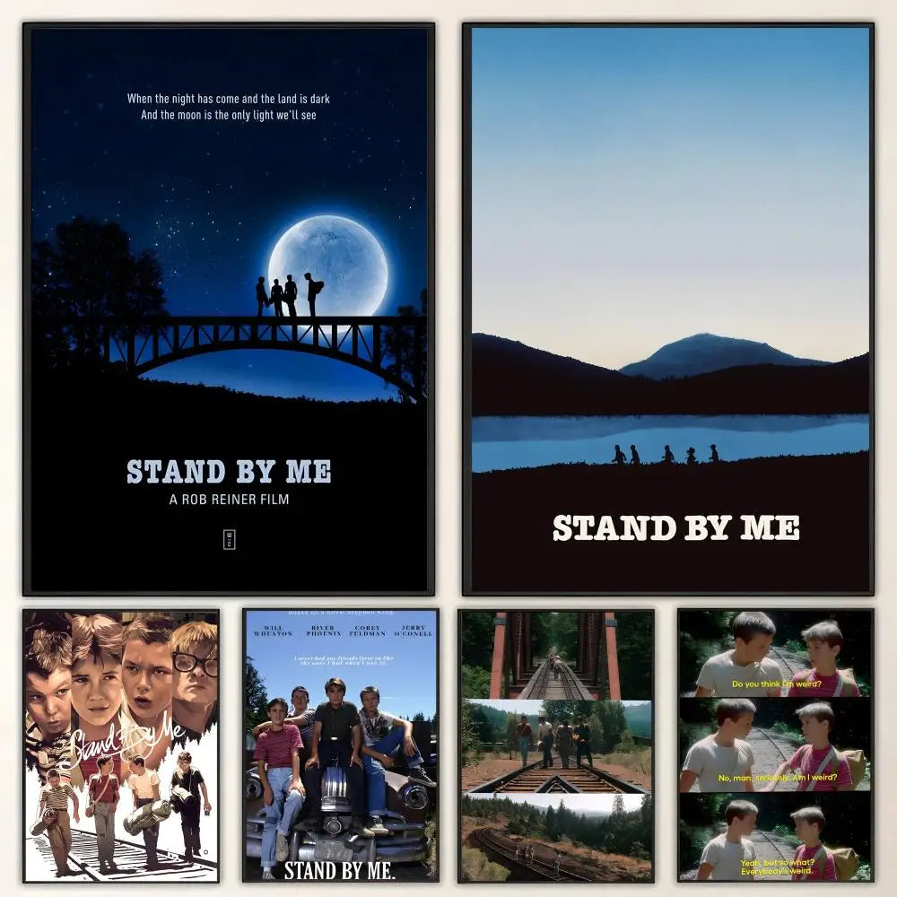 Stand By Me Movie Poster – HD Wall Art Print | Home Décor