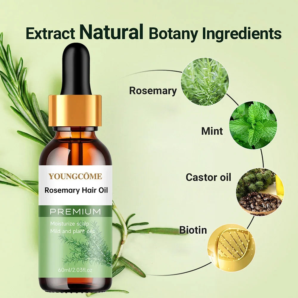 Rosemary Hair Oil Conditioner 1sets Dry Scalp Nourishing Plant
