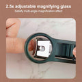 Nail Clipper with Magnifying Glass | Precision Nail Trimmer
