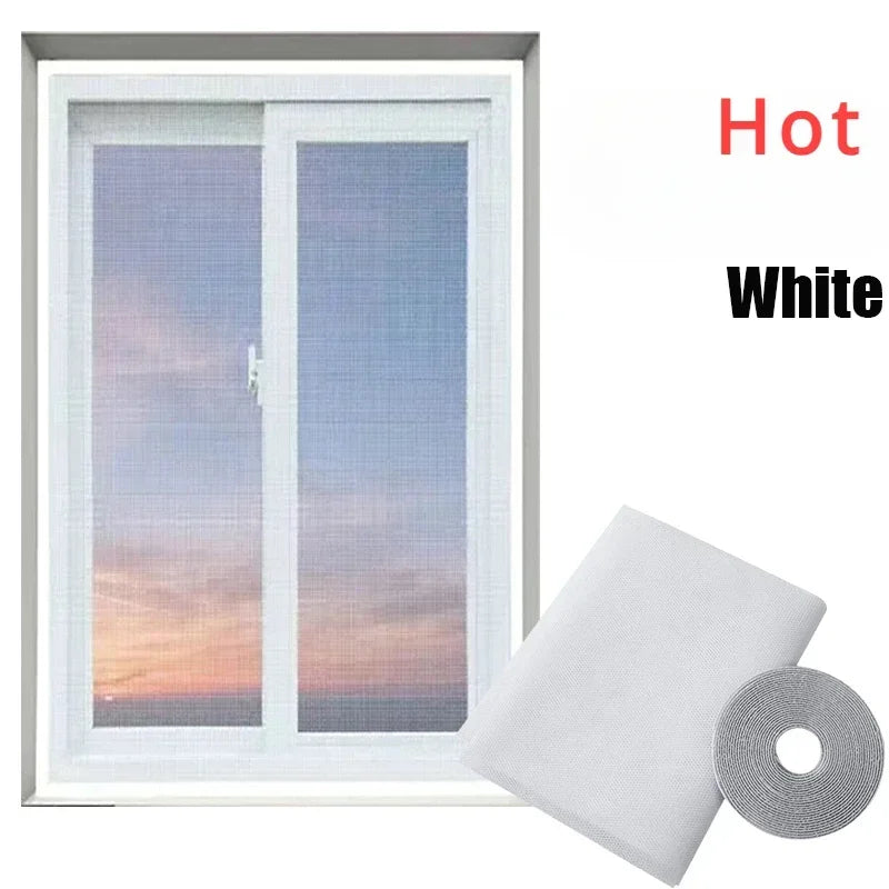 DIY Self-Adhesive Window Mosquito Net Screen | Cut-to-Size