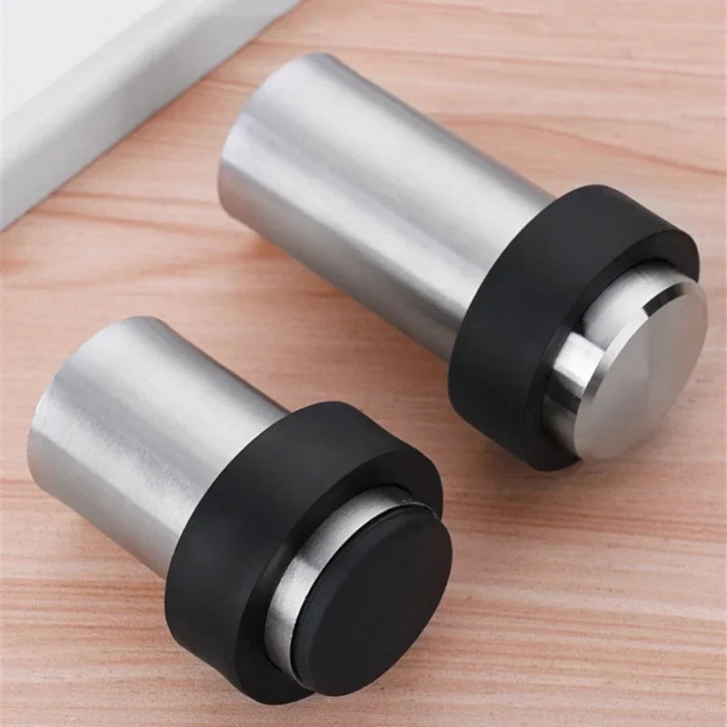 304 Stainless Steel Floor Door Stop – Screw or Adhesive Mount