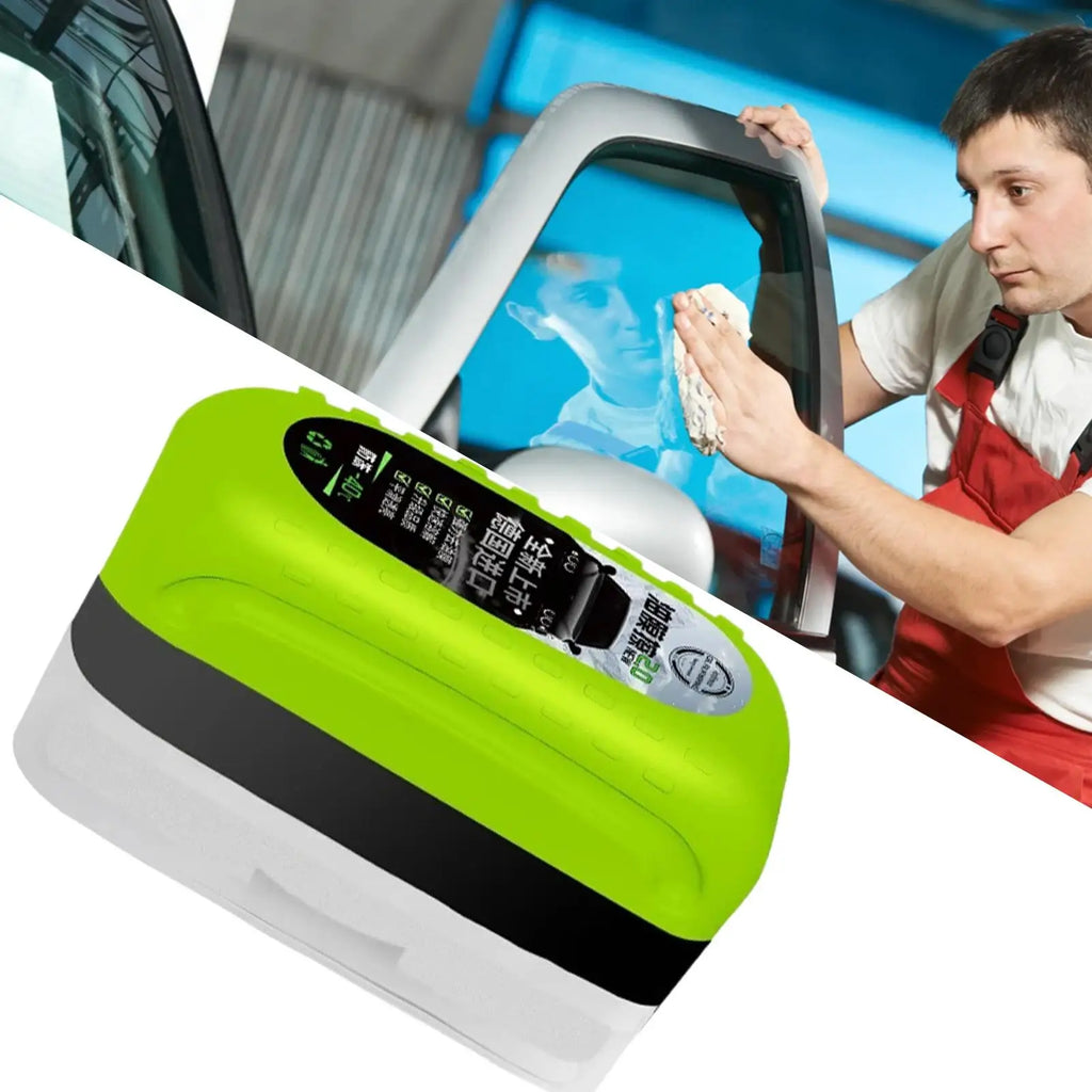 Car Glass Oil Film Cleaner Powerful Brush Labor-saving Window