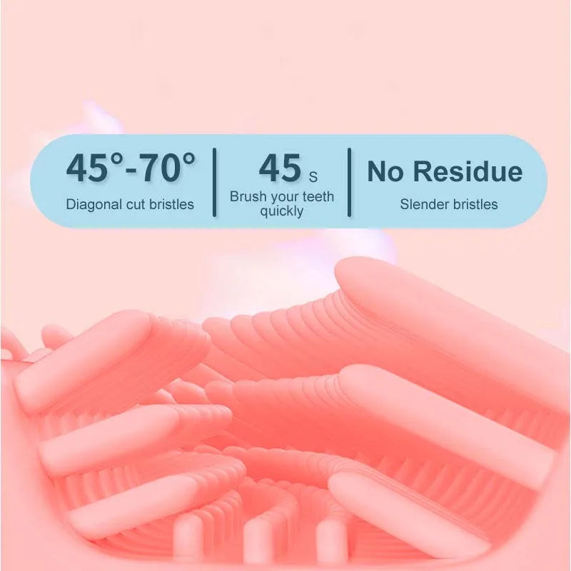 Kids U-Shaped 360° Silicone Electric Toothbrush Head Replacement