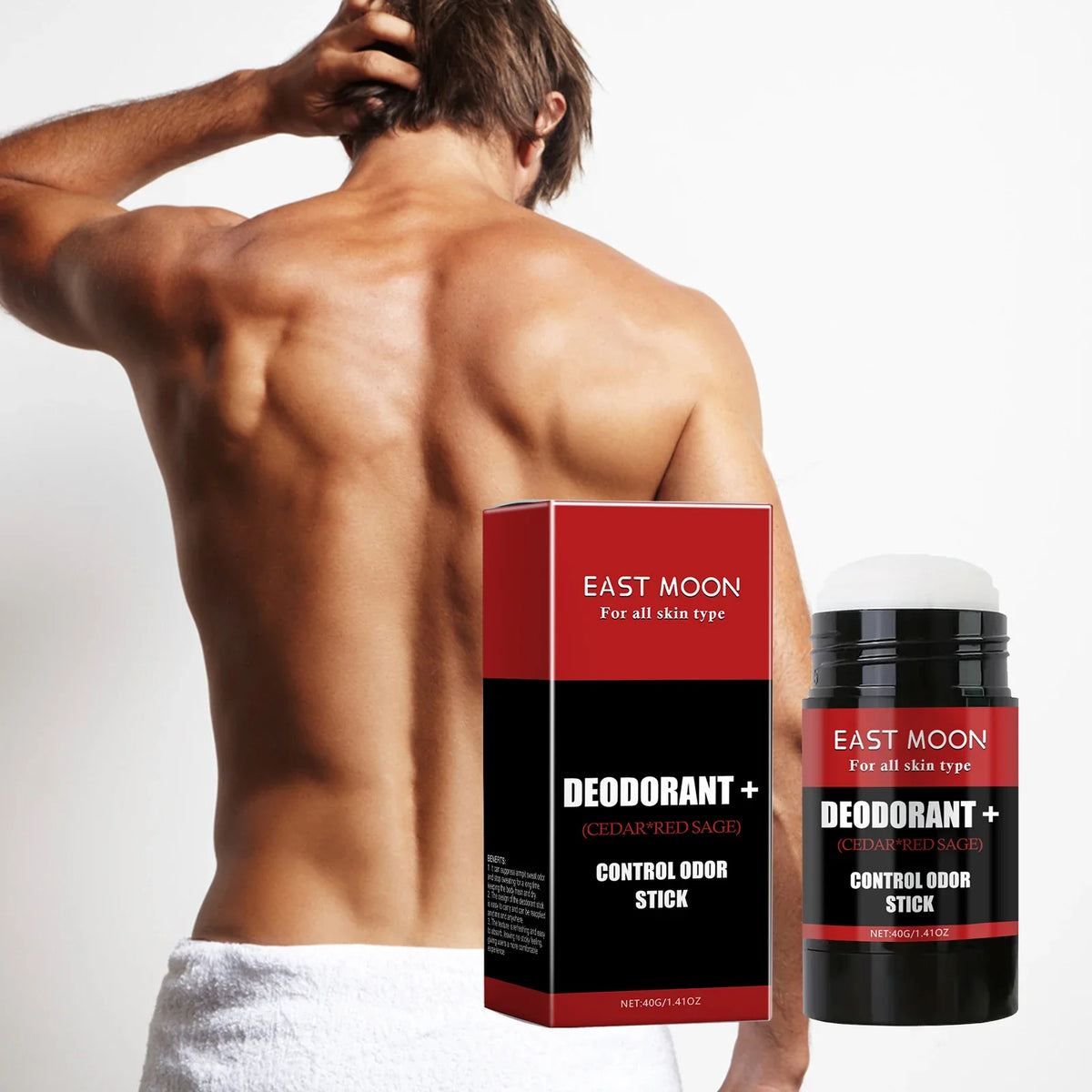 East Moon Deodorant Stick – Sweat & Odor Control 40g