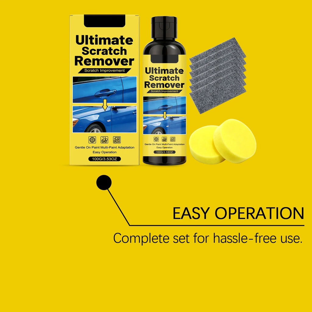 Car Scratch Repair Kit – Restore Paint Gloss & Remove Scuffs