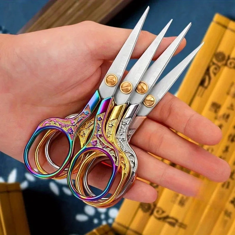 Retro Stainless Steel Embroidery Scissors – Tailor Shears