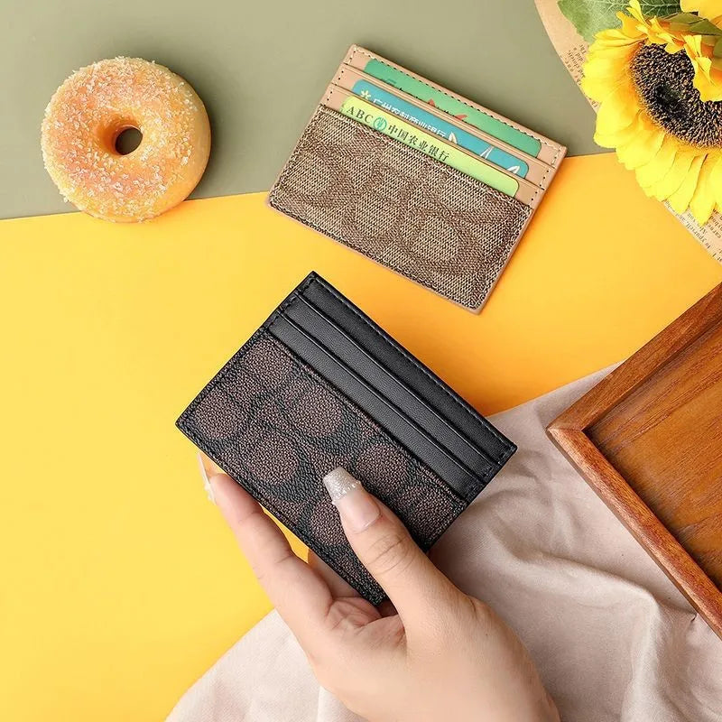 Women's PU Leather Card Holder Wallet – Multi-Function Purse