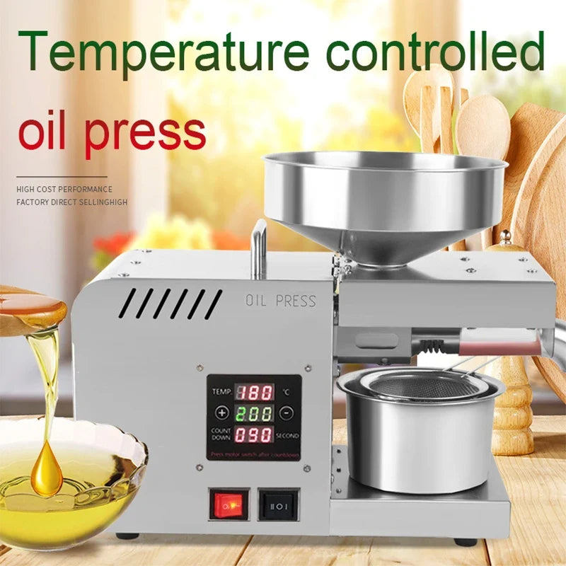 X5S Smart Home Oil Press 610W | Peanut & Sesame Seed Press