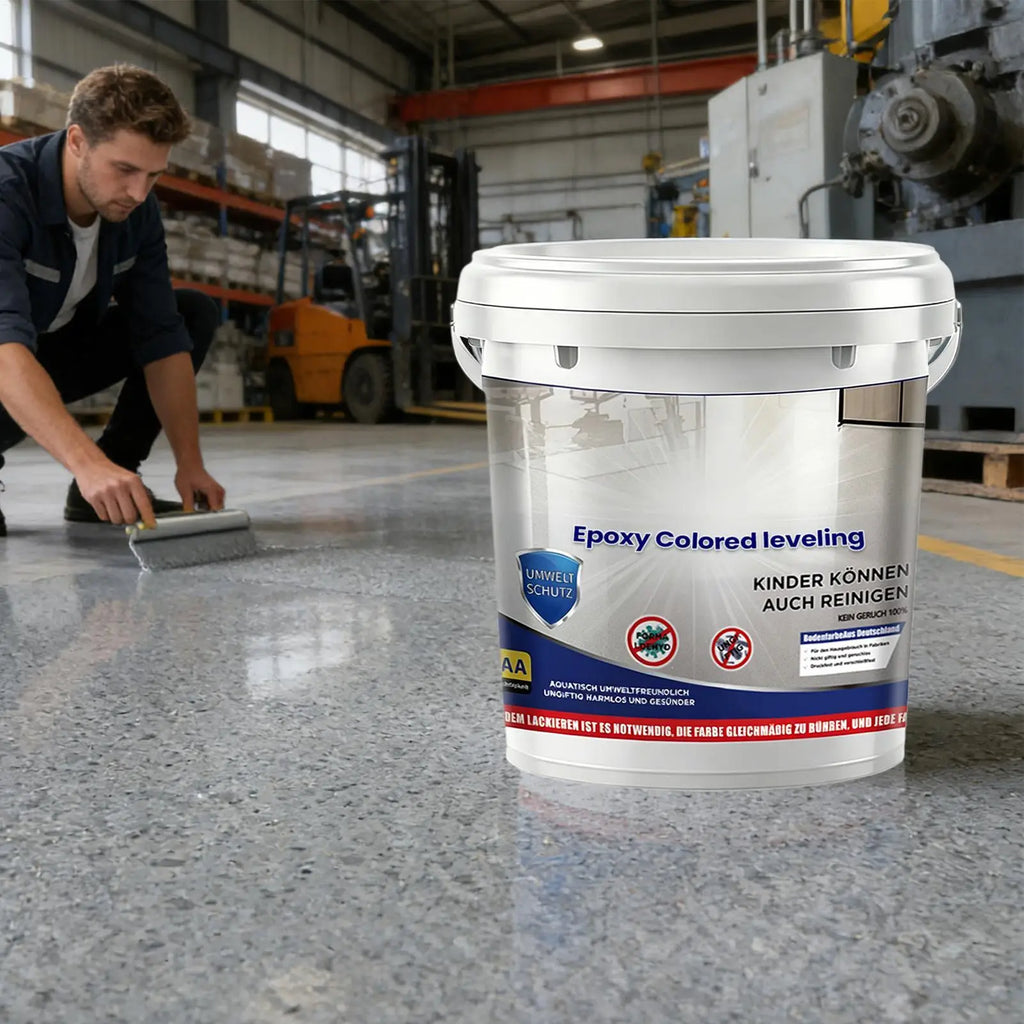 500g Epoxy Floor Paint – High Gloss Marble Effect Self-Leveling