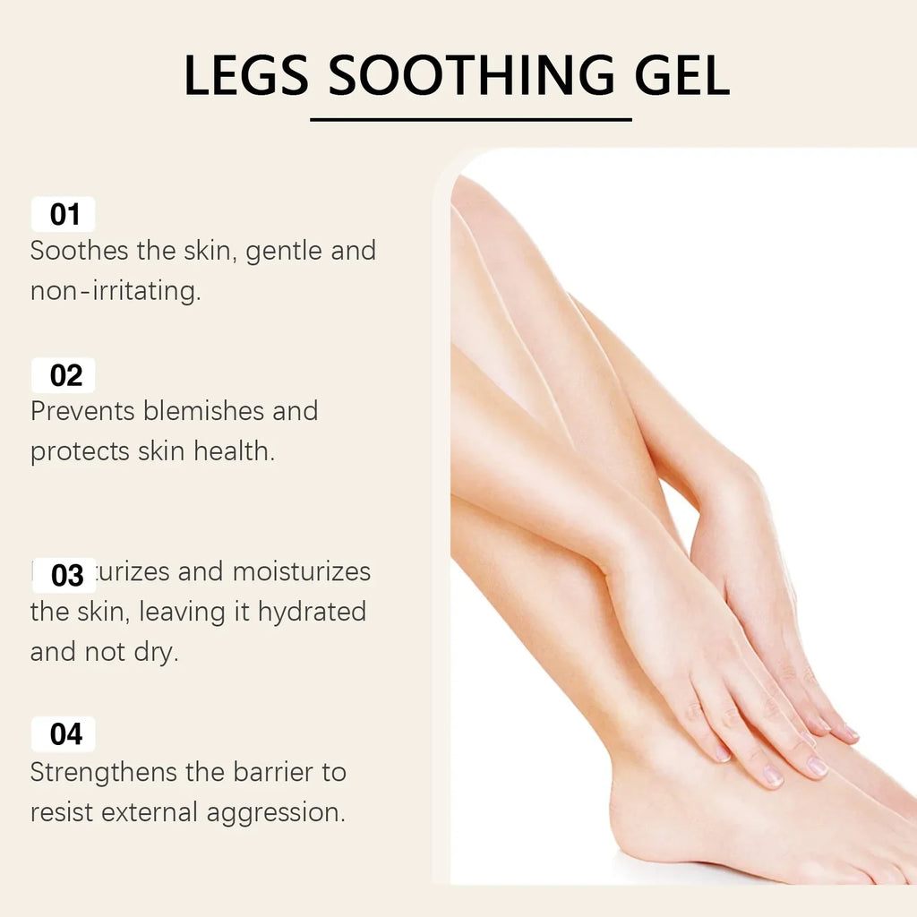 Ximonth Legs Soothing Gel – Moisturizing Body Skin Care 50g