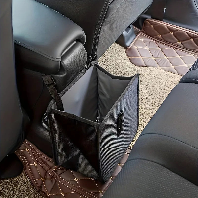 Car Hanging Trash Can – Folding Oxford Cloth Storage Bag