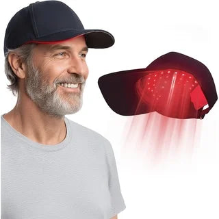 LED Scalp Massage Cap – 4-Mode Red & Blue Light Hair Care
