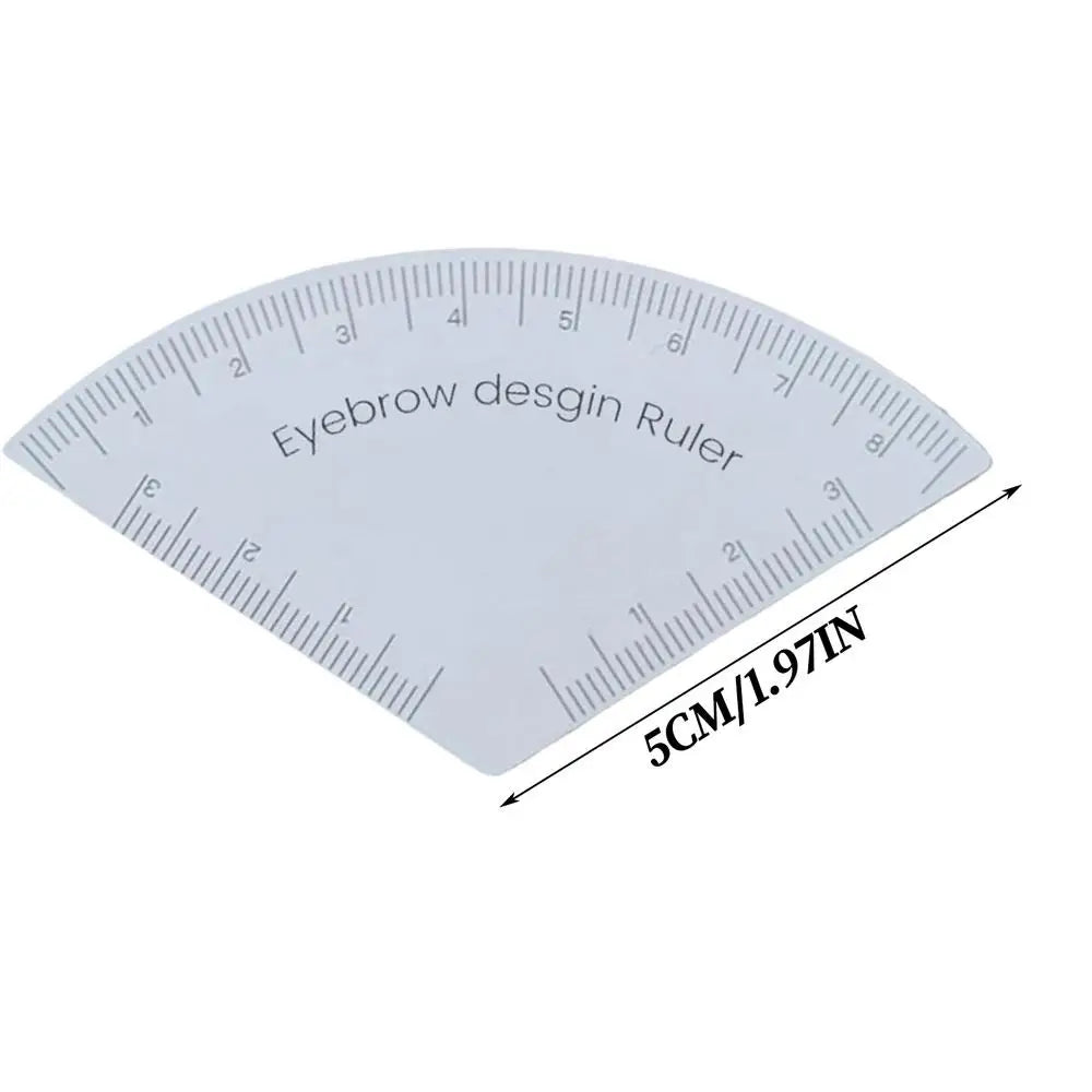 Reusable Eyebrow Ruler – Brow Shaping & Design Tool