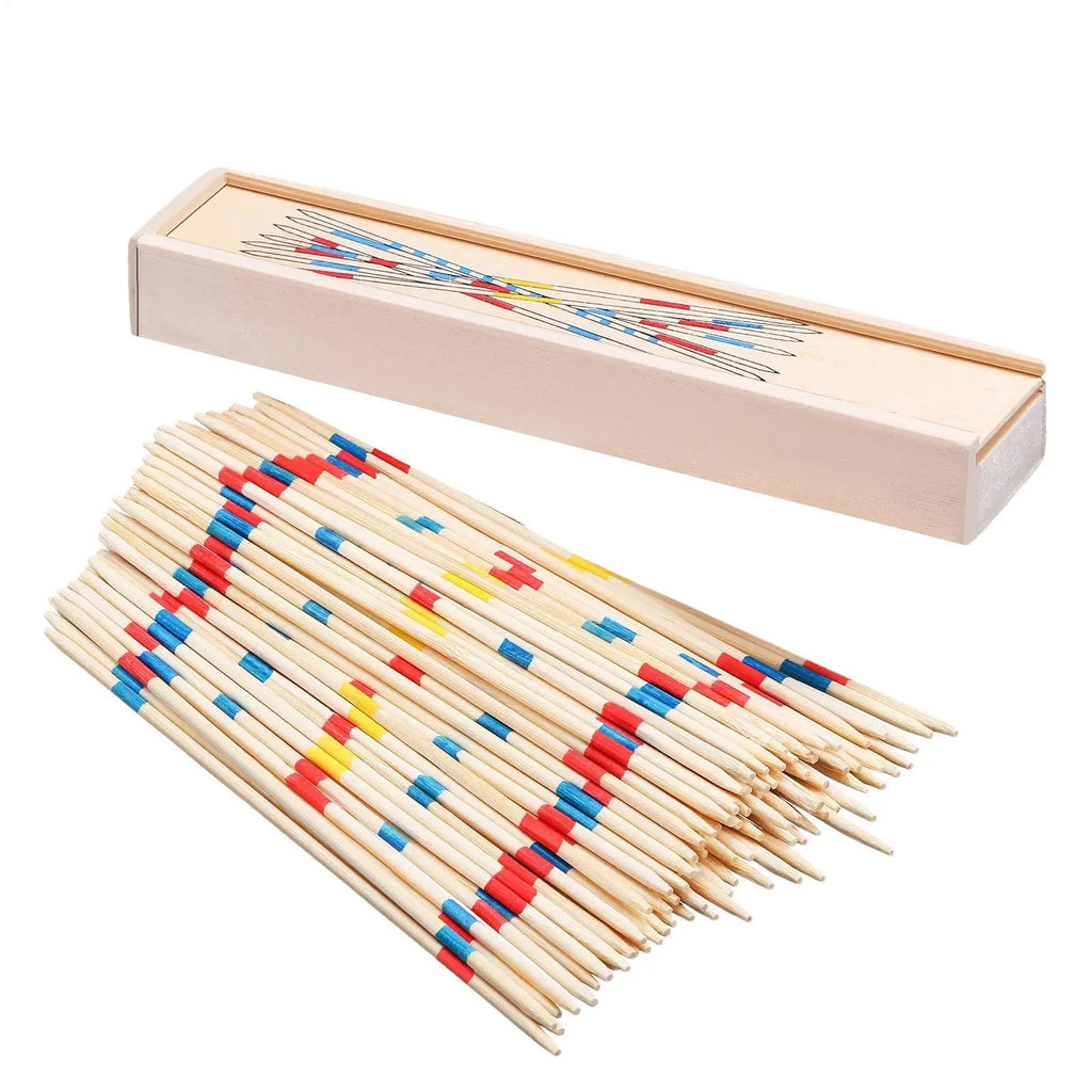 Wooden Pickup Sticks Classic Family Game | Kids & Adults