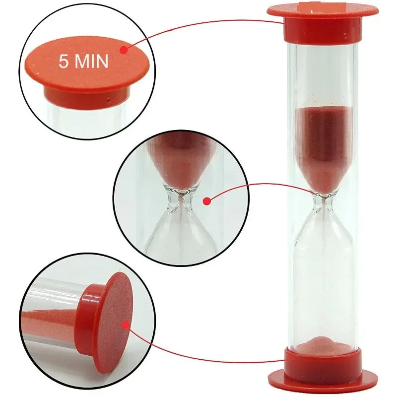Colorful Sand Timer Hourglass – Decorative Sandglass Clock