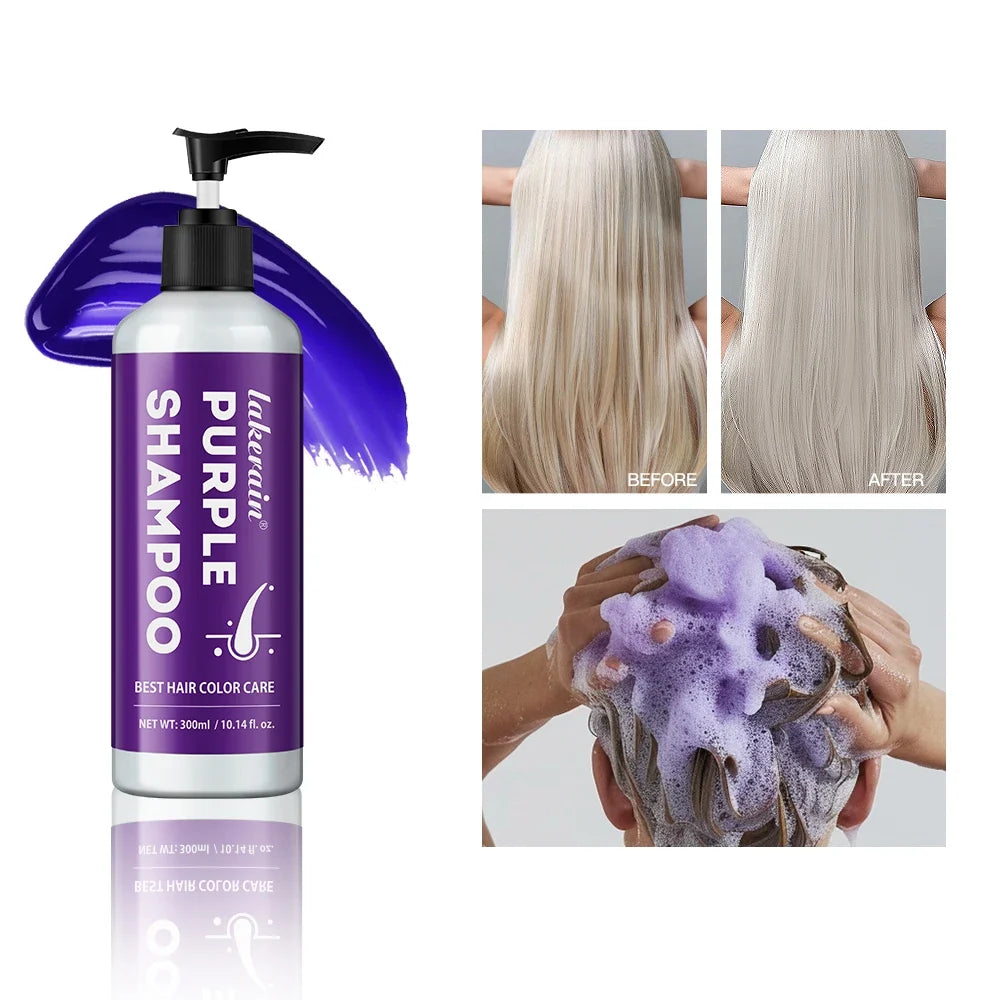 Purple Toning Shampoo for Blonde & Gray Hair – 300ml