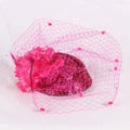 Felt Fascinator Hat – French Mesh Hair Clip Mini Top Hat