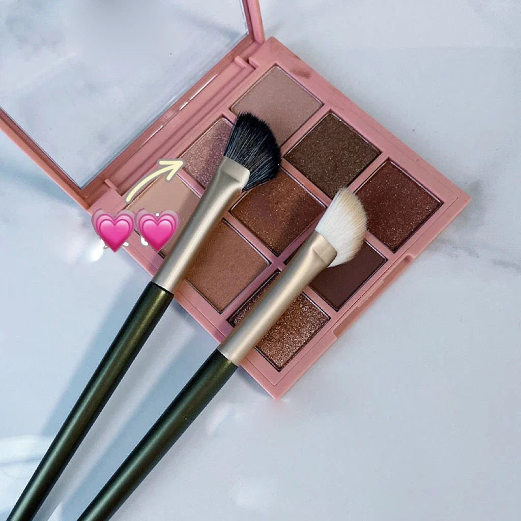 Half Fan Nose Contour Brush – Soft Angled Sculpting Tool