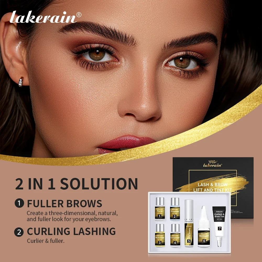 Lash Lift & Brow Lamination Tint Kit – Long-Lasting Home Salon
