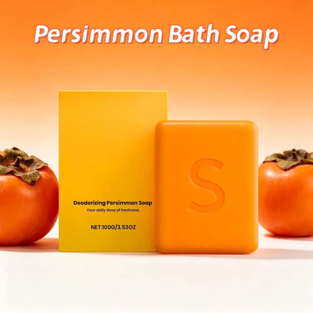 Persimmon Bath Soap Bar – Deep Cleanse & Moisturize Skin