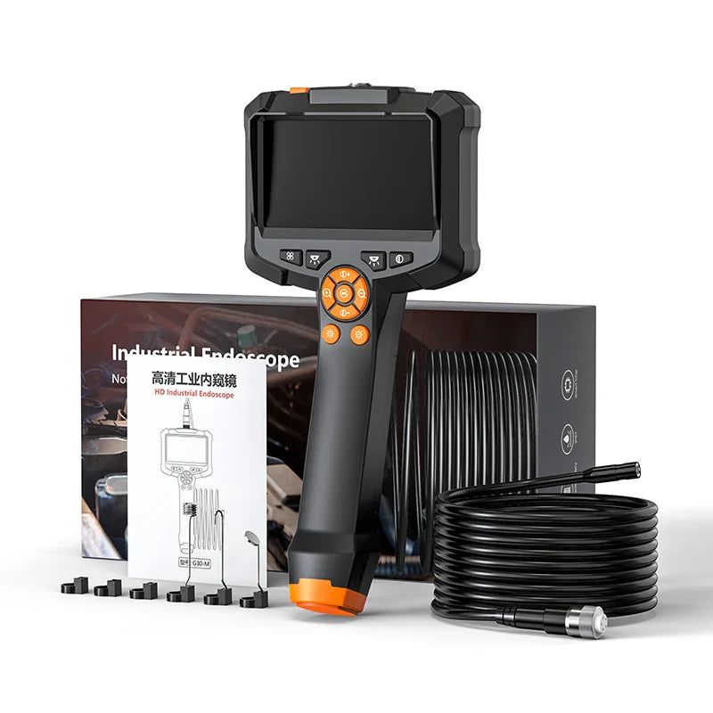 HD Handheld Inspection Camera – Pipeline Borescope with Screen