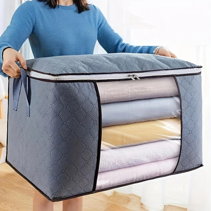 Blanket Quilt Storage Bag Dust Clothing Miscellaneous Items Zipper