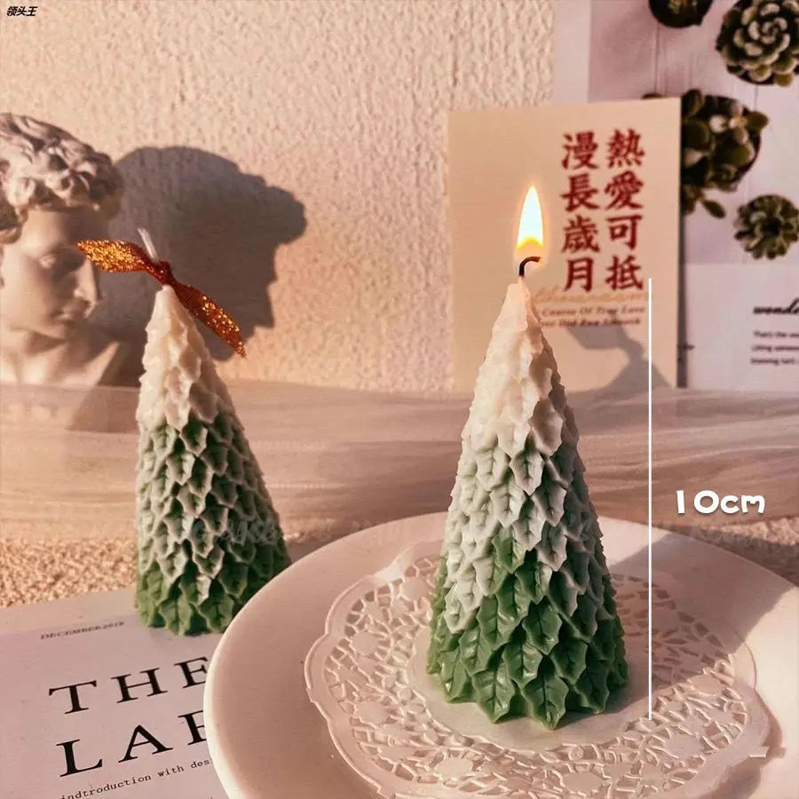 Christmas Tree Candles Scented High-quality Appearance Gifts Fresh