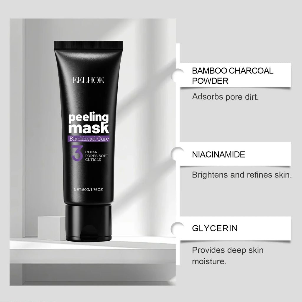 Peel-Off Mud Face Mask – Deep Pore Cleansing & Moisturizing