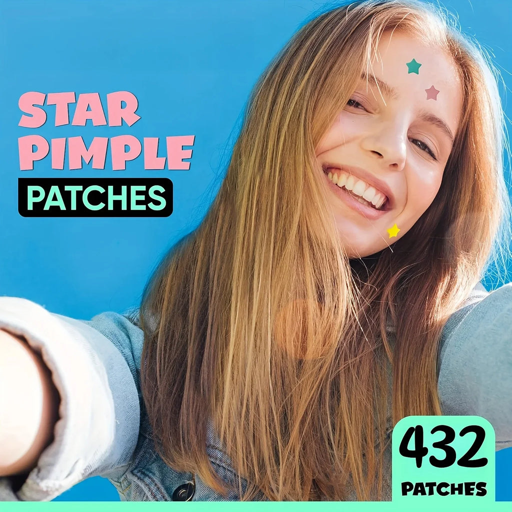 Hydrocolloid Acne Patches – Invisible, Waterproof | All Skin Types