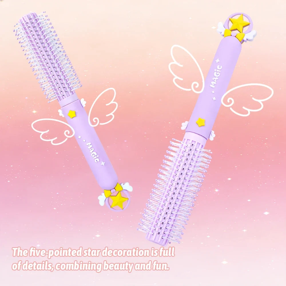 Magic Round Hair Brush – Thermal Curling & Blow Dry Tool