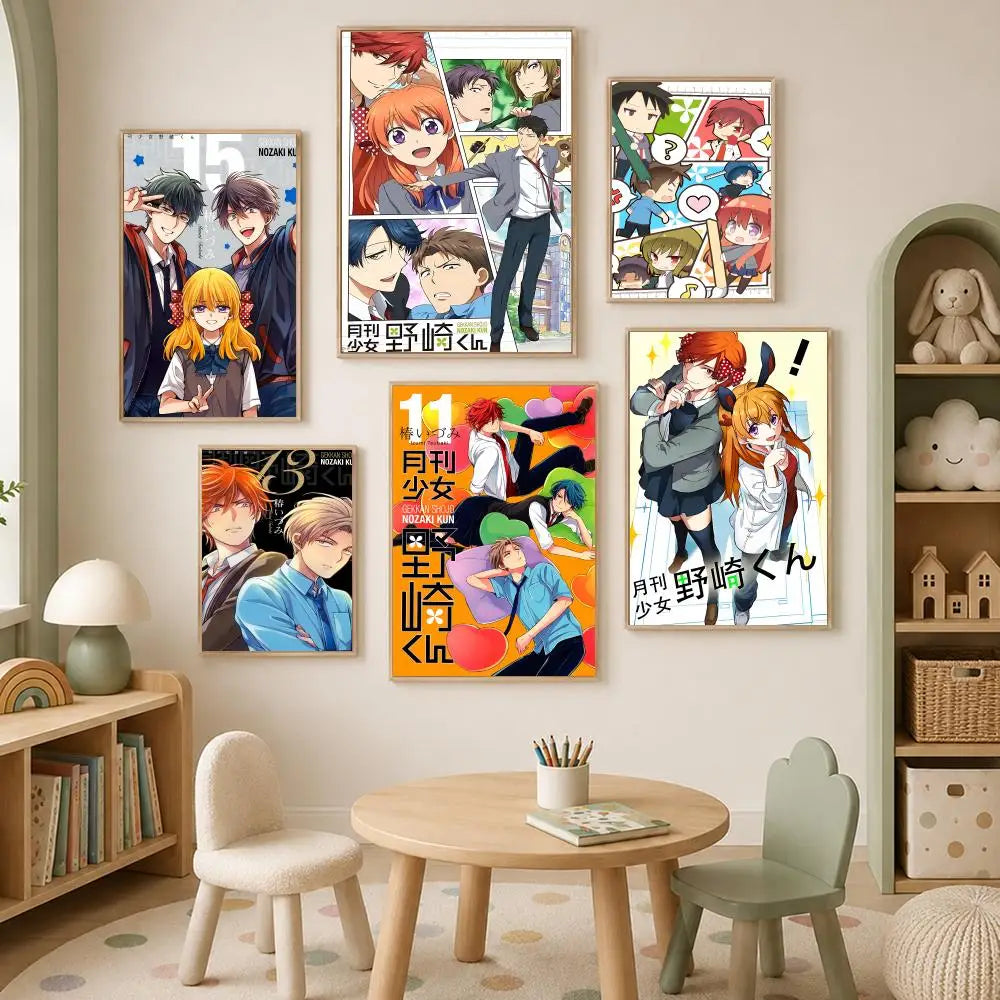 Monthly Girls' Nozaki-kun HD Self-Stick Anime Wall Poster