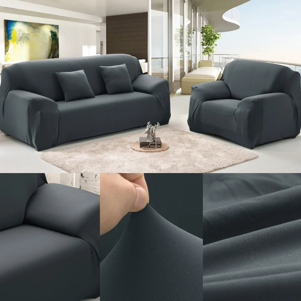 1 2 3 4 Seater Silk Cool Sofa Cover Living Room L Shap Coner Couh