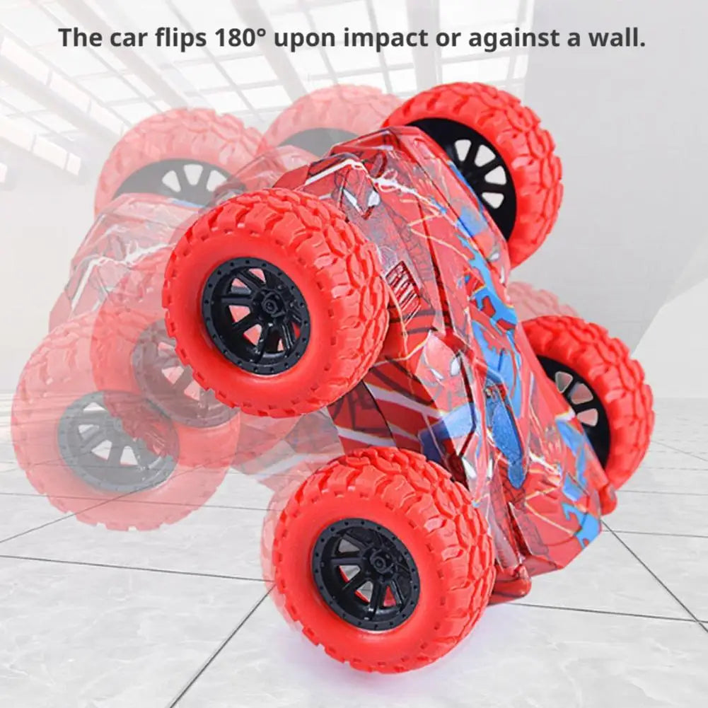 Double-sided Inertia Stunt Car Toy Friction Powered Off-road Vehicle