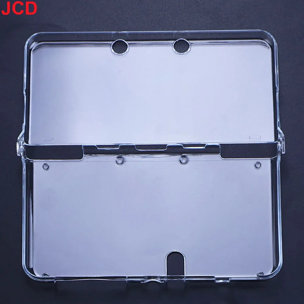 JCD Clear Crystal Case for Nintendo 3DS & New 3DS XL + Screen Film