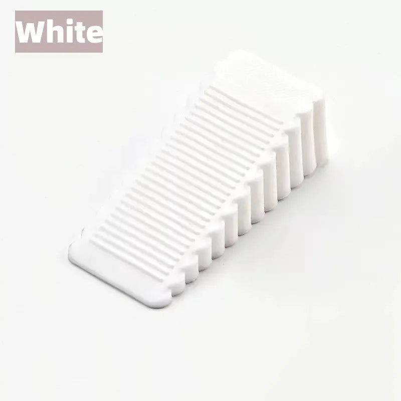 Silicone Wedge Door Stopper Non-Slip | 8 Colors | Home & Office
