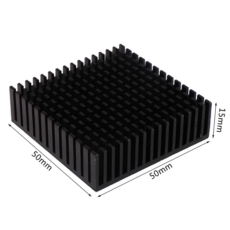 White Black Gold 50 Thermal Conductive Adhesive Aluminum Heatsink