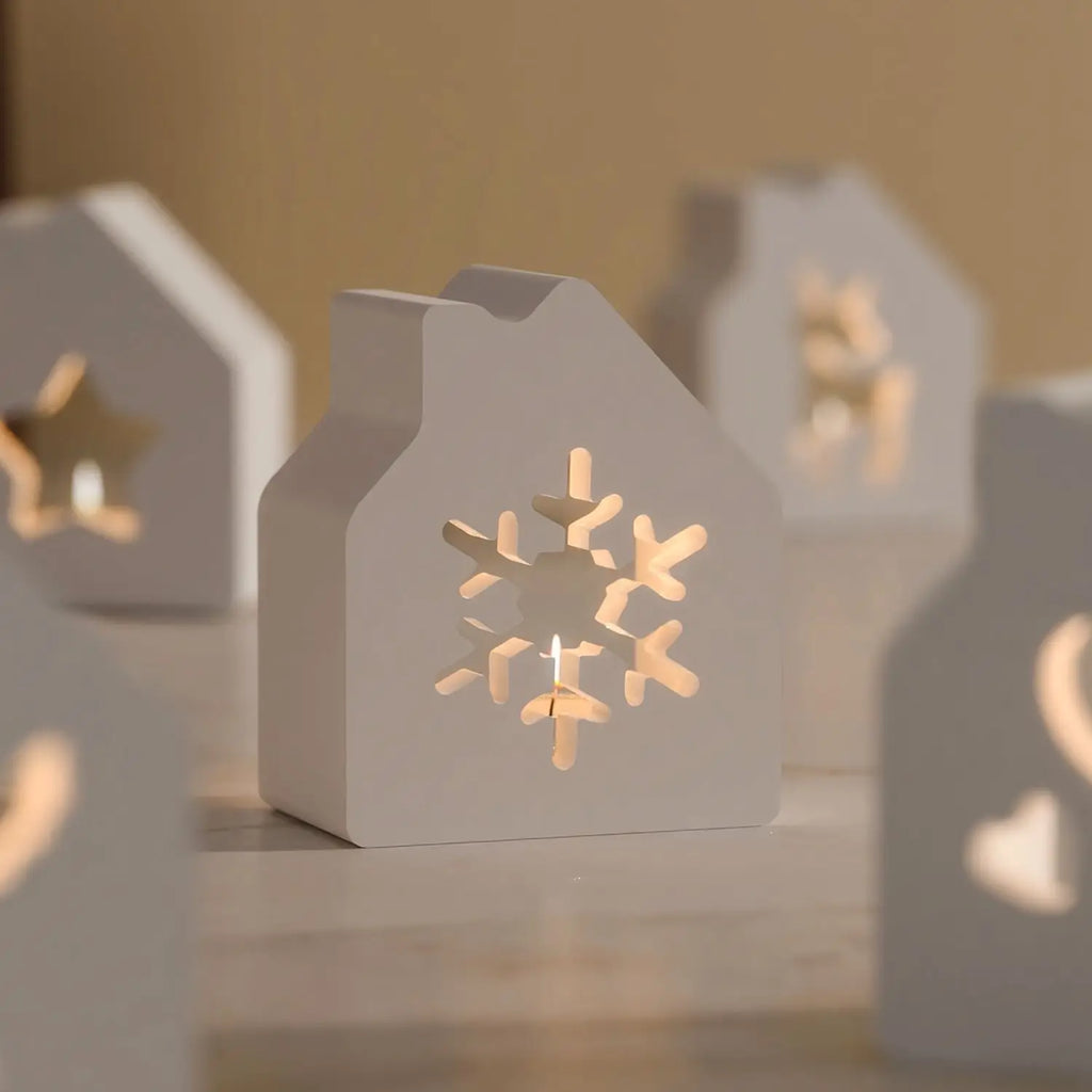 6-Cavity Mold Diy Craft Silicone Temperature Resistant Candle Holder