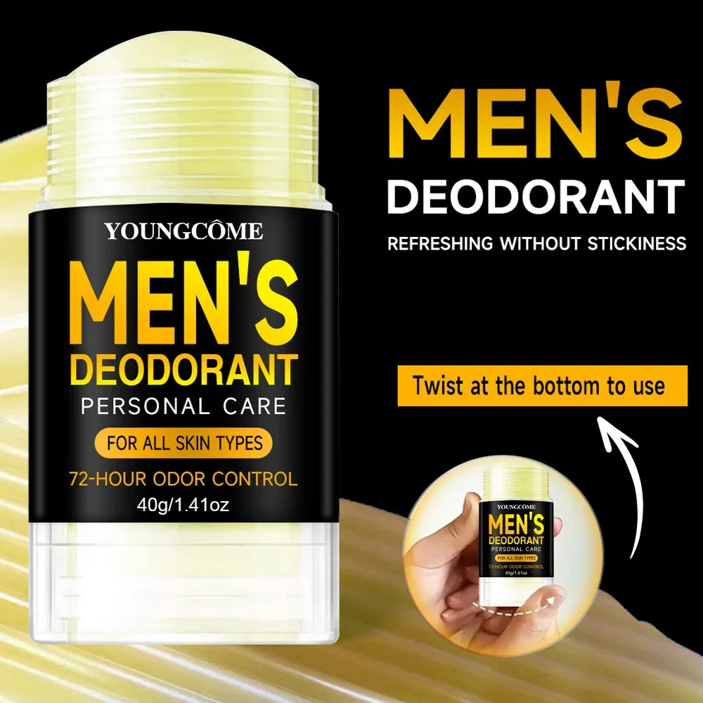 Men's Sandalwood Deodorant Stick – All-Day Freshness | 40g