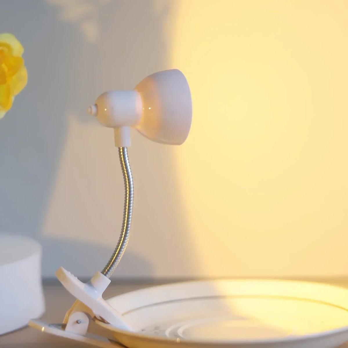 Portable Clip-On Reading Light | Battery Powered Book Lamp