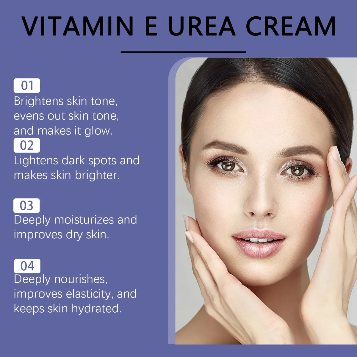 Vitamin E & Urea Cream – Intense Moisturizer for Dry Skin